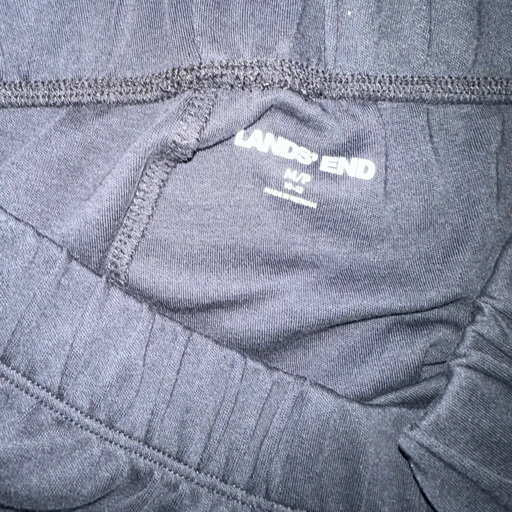 Lands' End Petite Sport Knit Black Straight Leg Pant - NWOT Sz. M-Petite - Picture 9 of 10